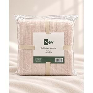 Özdilek Nev Serisi Soft Embos Tek Kişilik Battaniye (150x220)
