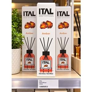 Ital Parfüm -Amber- Çubuklu Oda Kokusu (110ml)