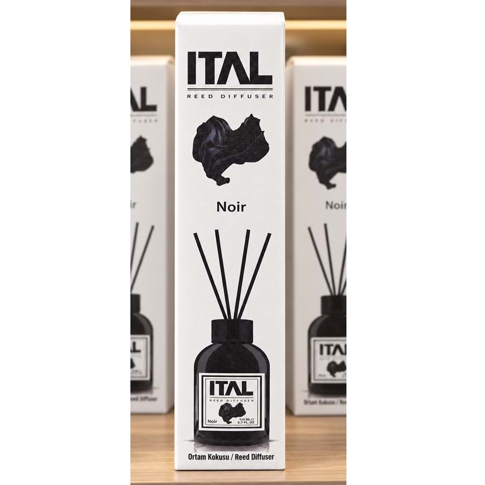 Ital Parfüm -Noir- Çubuklu Oda Kokusu (110ml)