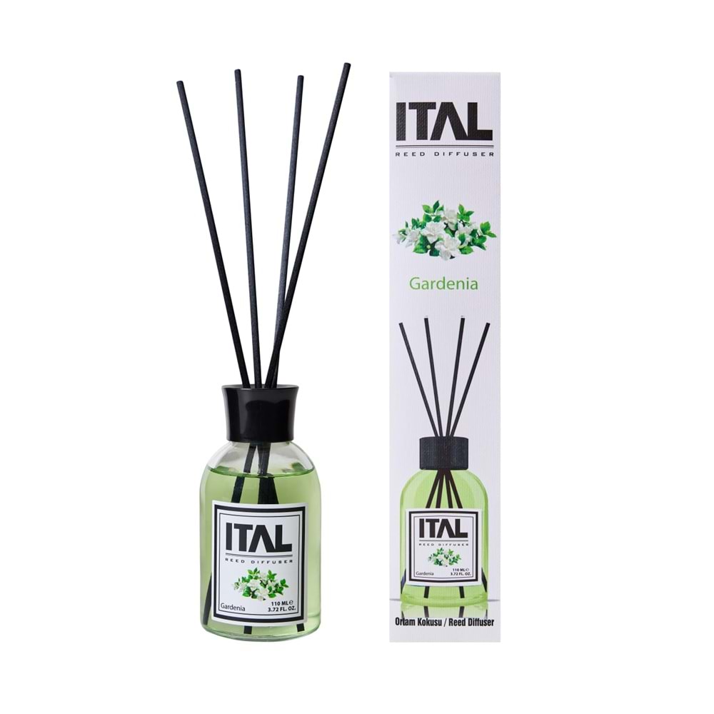 Ital Parfüm -Gardenia- Çubuklu Oda Kokusu (110ml)
