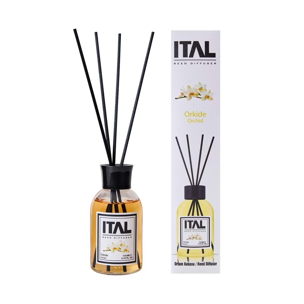 Ital Parfüm -Orkide- Çubuklu Oda Kokusu (110ml)