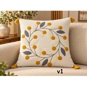 Punch Tufting Lüks Kırlent Kılıfı