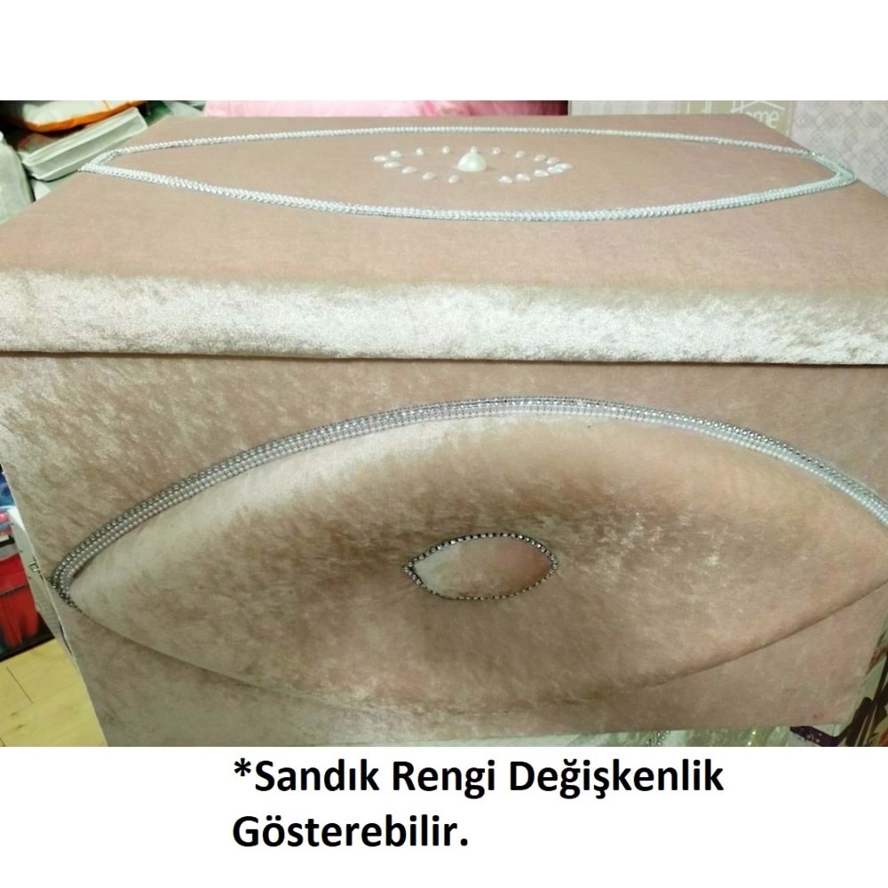 11 Parça Panoroma Çeyiz Seti (Nevresim Takımı+Pike+Yatak Örtüsü+Sandık)